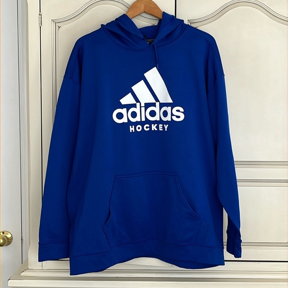 Men’s adidas hoodie. 100% polyester size XL - Picture 1 of 4
